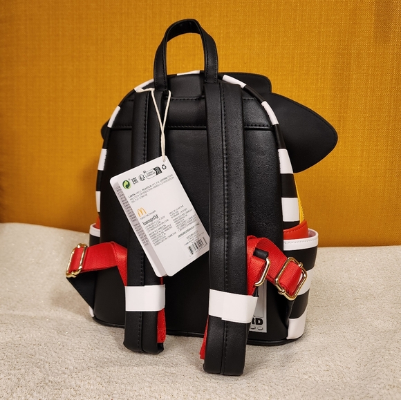 Loungefly McDonald's Hamburglar Cosplay Fast Food Character Mini Backpack NEW - Picture 6 of 14